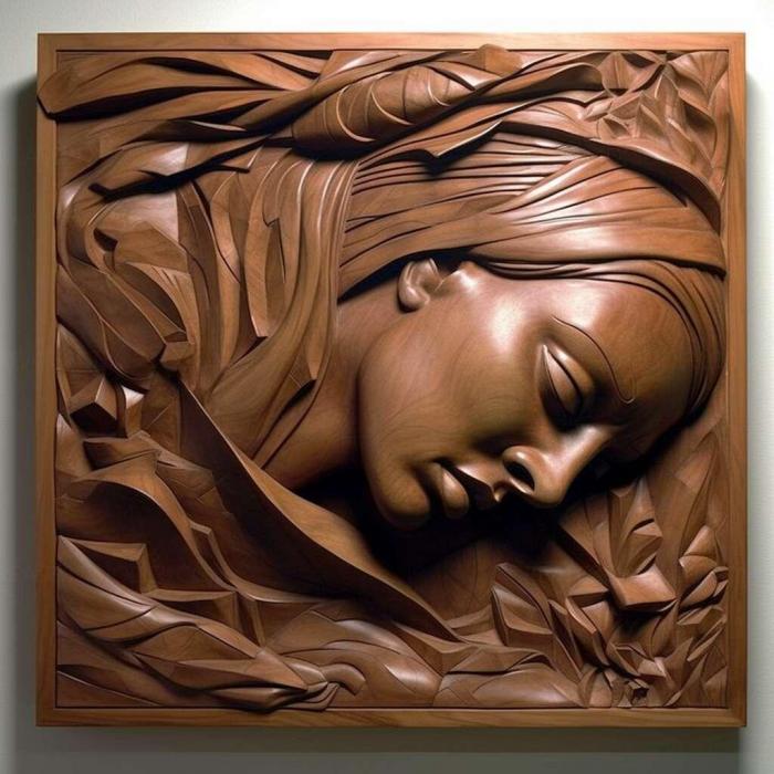 نموذج ثلاثي الأبعاد لآلة CNC 3D Art 